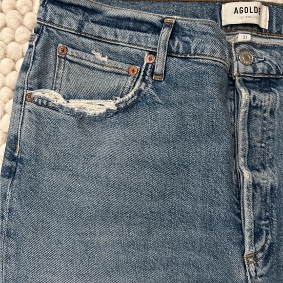 Agolde Riley Crop - Picture 7 of 16